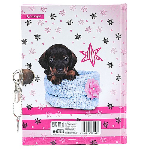 Pamiętnik My little star - zamykany na kłódkę 3 Pamiętnik My little star - zamykany na kłódkę - obrazek 3
