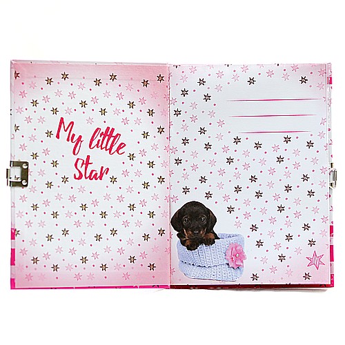 Pamiętnik My little star - zamykany na kłódkę 4 Pamiętnik My little star - zamykany na kłódkę - obrazek 4