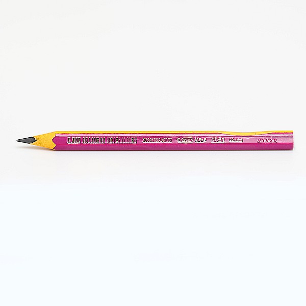 Ołówek trójkątny do nauki pisania - BIC KIDS - RÓŻOWY 1 Ołówek trójkątny do nauki pisania - BIC KIDS