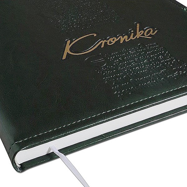 Kronika księga pamiątkowa skóropodobna 100 kart B4 - PIONOWA - ZIELONA 5 Kronika księga pamiątkowa skóropodobna 100 kart B4 - PIONOWA - ZIELONA - obrazek 5