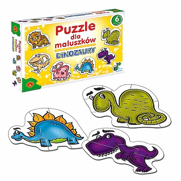 Puzzle dla Maluszków - Dinozaury