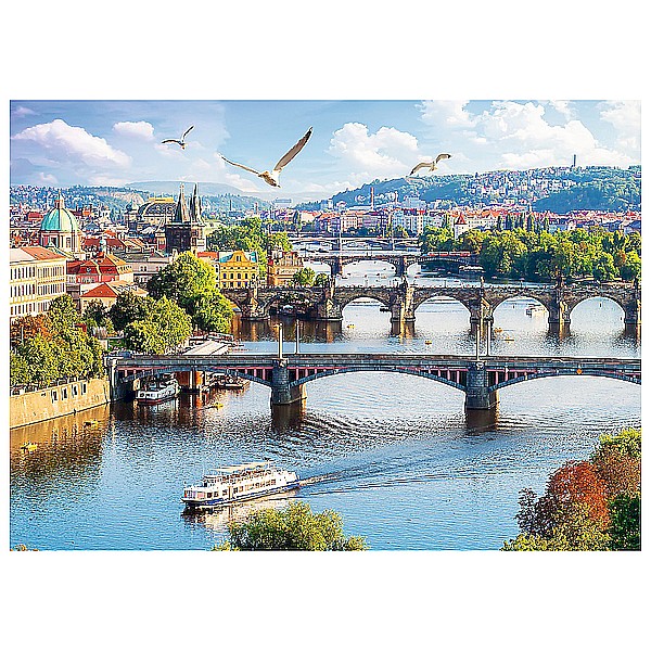 Puzzle 500 elementów. Premium Quality - Praga - Czechy