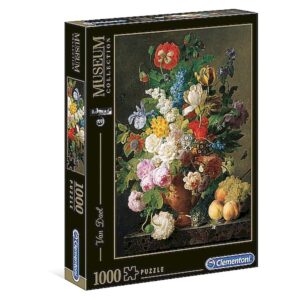 Puzzle 1000 - Van Dael Wazon kwiatów - Clementoni