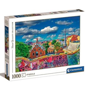 Puzzle 1000 High Quality Collection - Park Güell Barcelona - Clementoni